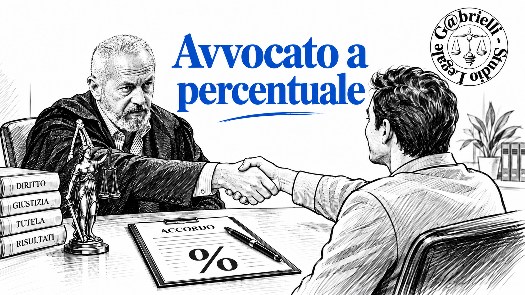 Avvocato a percentuale: compenso parametrato al risultato