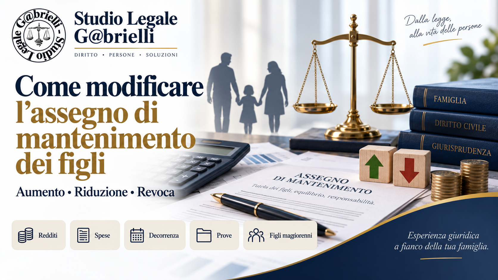 Come modificare l’assegno di mantenimento dei figli: aumento, riduzione e revoca – Studio Legale Gabrielli